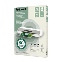 Fellowes gerecycleerde lamineerhoes A5 glanzend 2x80 micron (100 stuks) 207205