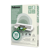Fellowes gerecycleerde lamineerhoes A6 glanzend 2x80 micron (100 stuks) 207207