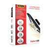Fellowes lamineerhoes 54 x 86 mm glanzend 2x125 micron (100 stuks) 207209 - 3