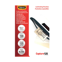 Fellowes lamineerhoes 60 x 90 mm glanzend 2x125 micron (100 stuks) 207215