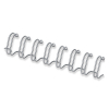 Fellowes metalen draadrug 10 mm zilver (100 stuks)