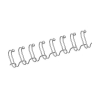 Fellowes metalen draadrug 6 mm zilver (100 stuks) 207241 - 1