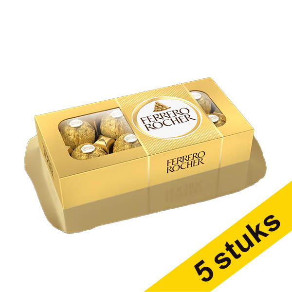 Aanbieding: 5x Ferrero Rocher T8 chocolade (8 stuks) 137179 - 1
