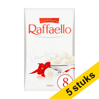 Aanbieding: 5x Raffaello T8 chocolade (8 stuks)