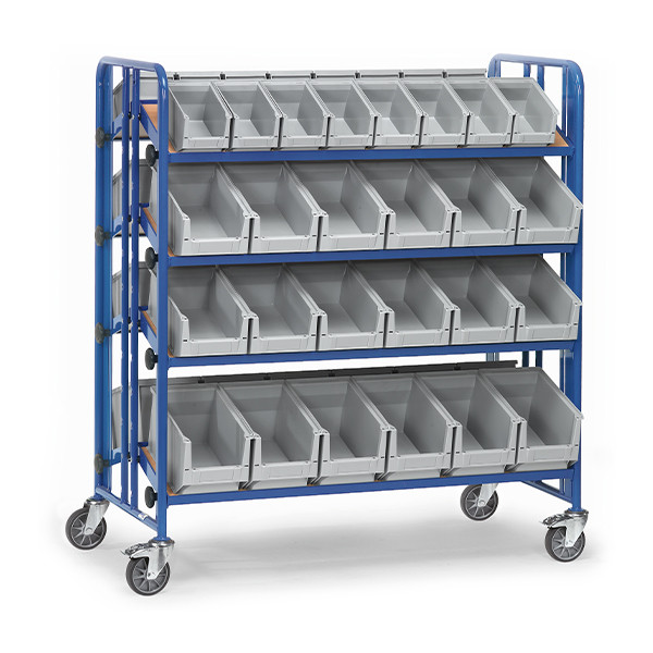 Fetra bakkenwagen met 4 etages incl. magazijnbakken 2892 439090 - 1