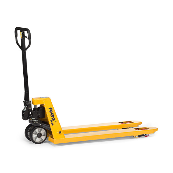 Fetra handpallettruck met massief rubberen wielen en polyurethaan tandemvorkrollen 2119 439014 - 1