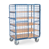 Fetra hoge etagewagen met 5 opklapbare etages met laadvlak van 1200 x 800 mm gesloten 8583-3DE 439030 - 1