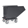 Fetra kantelbare afvalbak met aftapkraan bakmaat 1321 x 794 x 735 mm (met onderstel) 4703A-7016 439054 - 2