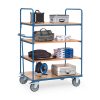 Fetra lage etagewagen met 4 etages met laadvlak van 1200 x 800 mm 8303 439024 - 2