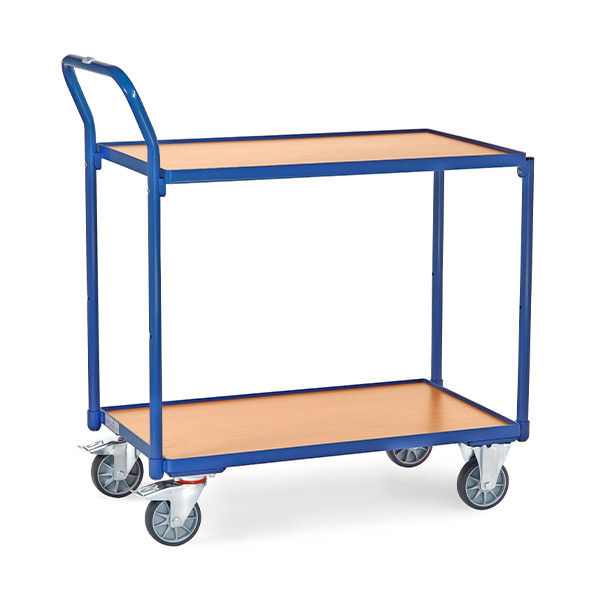 Fetra lichte tafelwagen met 2 etages met laadvlak van 850 x 500 mm 2740 439000 - 1