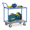 Fetra lichte tafelwagen met 2 etages met laadvlak van 850 x 500 mm 2740 439000 - 2