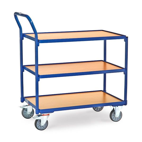 Fetra lichte tafelwagen met 3 etages met laadvlak van 850 x 500 mm 2750 439008 - 1