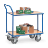 Fetra magazijn - tafelwagen met 2 etages met laadvlak van 850 x 500 mm 2600 439005 - 2
