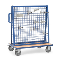 Fetra materiaalwagen met laadvlak van 1200 x 800 mm met TPE rubberen banden 1301 439089