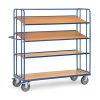 Fetra verstelbare etagewagen met 4 etages met laadvlak van 1650 x 610 mm 439025 - 1