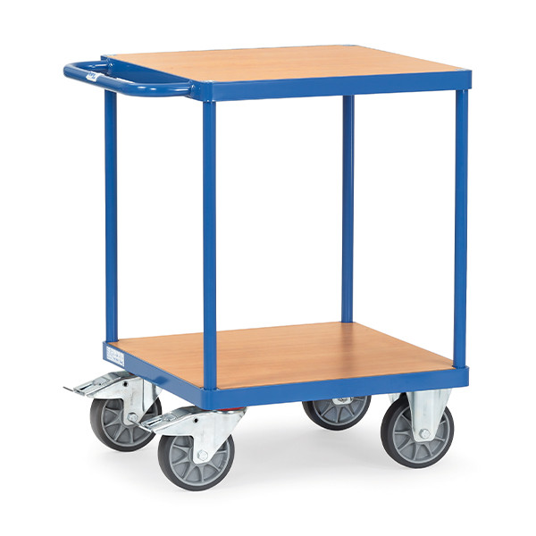 Fetra zware tafelwagen met 2 etages met laadvlak van 600 x 600 mm 2496 439004 - 1