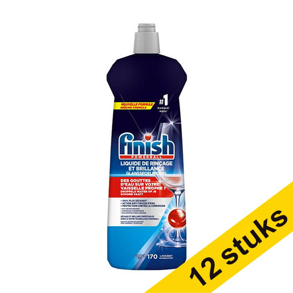 Aanbieding: 12x Finish Regular spoelglans (800 ml) SFI01060 - 1