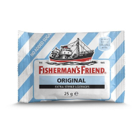 Fisherman's Friend Original Extra Sterke Menthol suikervrij (24 stuks)