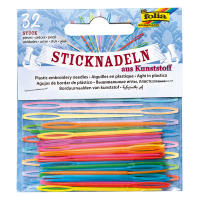 Folia borduurnaalden kunststof (32 stuks) 2399 222111