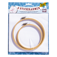 Folia borduurramen met borduurstof 23401 222202