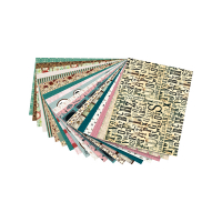 Folia designpapierblok vintage II 24 x 34 cm (20 vellen) 48649 222128