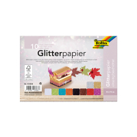 Folia glitterpapier 170 g/m² 50 x 70 cm (10 vellen) 881009 222129