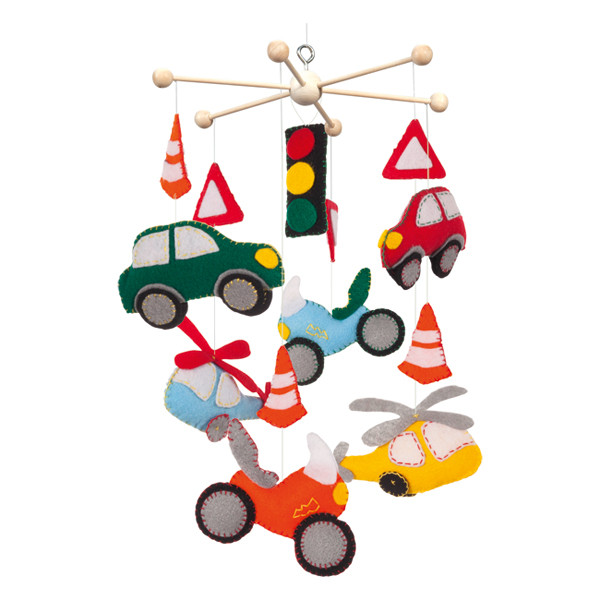 Folia knutselset mobiel voertuigen (14-delig) 22879 222290 - 1
