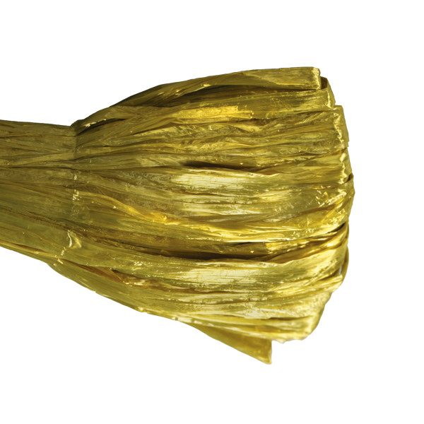 Folia raffia goud (30 meter) 9265 222306 - 1