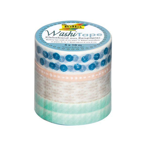 Folia washi tape hygge (4 stuks) 26423 222248 - 1