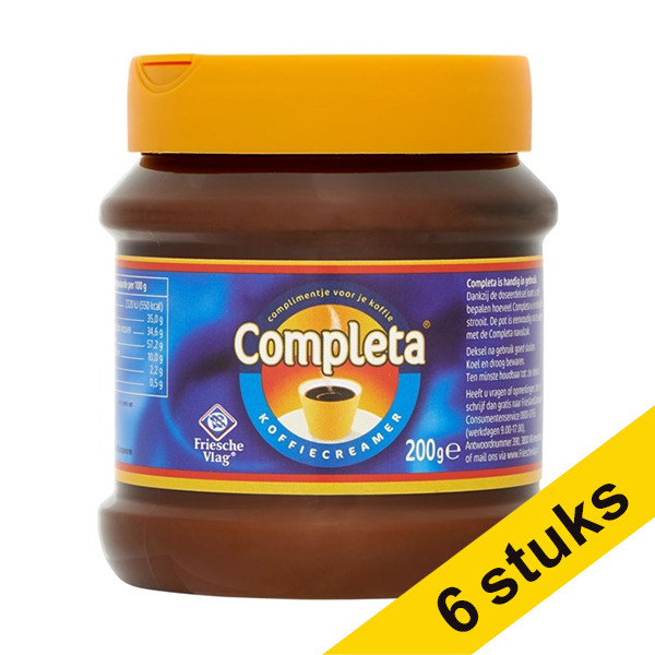 Friesche vlag Aanbieding: 6x Friesche Vlag Completa koffiecreamer 200 g  423996 - 1