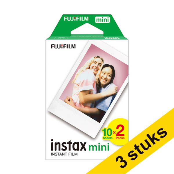 Aanbieding: 3x Fujifilm instax mini film (20 vellen) 150857 - 1