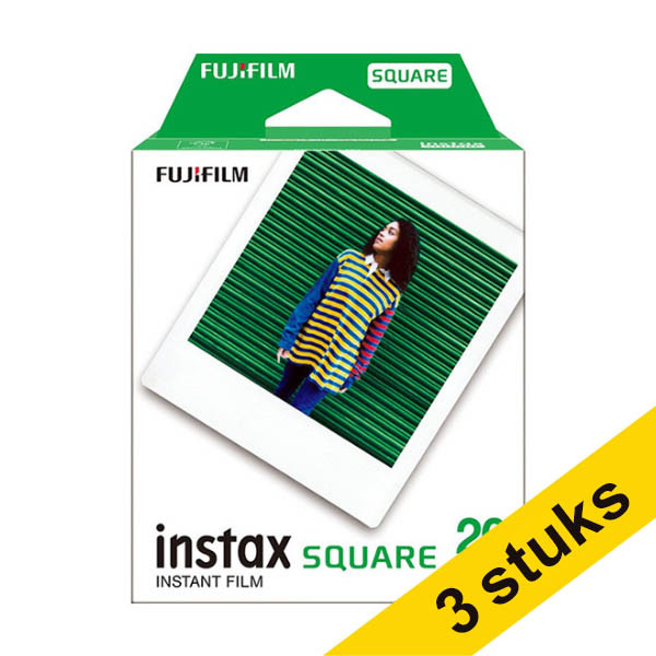 Aanbieding: 3x Fujifilm instax square film (20 vellen) 150251 - 1