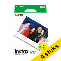 Aanbieding: 4x Fujifilm instax WIDE (20 vellen) 150250