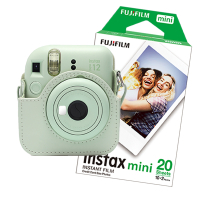 FujiFilm Instax mini 12 Green bundel met Green case en 20 vellen papier  150884
