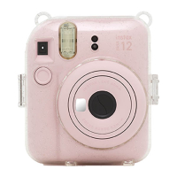 FujiFilm Instax mini 12 case Transparent glitter  150881