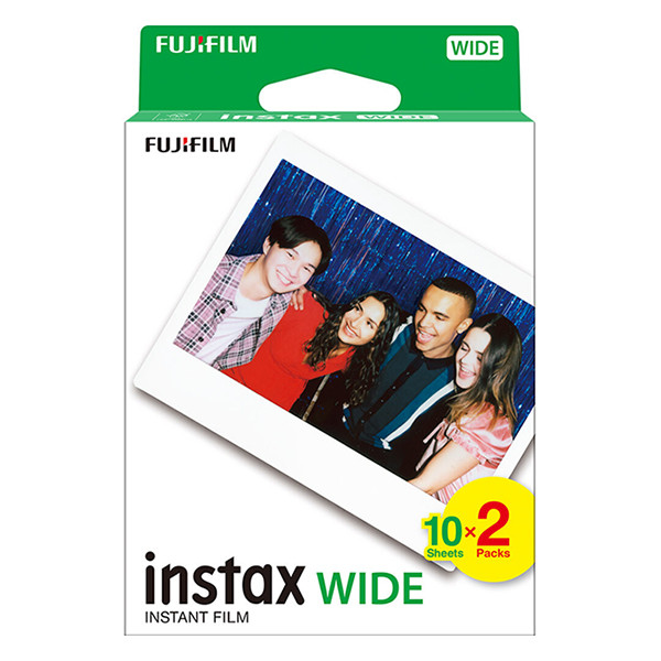 Fujifilm instax WIDE (20 vellen) 16385995 150827 - 1