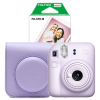 Fujifilm instax mini 12 Purple bundel met Purple case en 20 vellen papier 150883 - 1