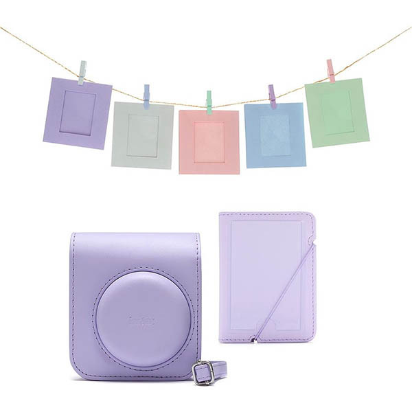 Fujifilm instax mini 12 accessoirekit Lilac Purple 150904 - 1