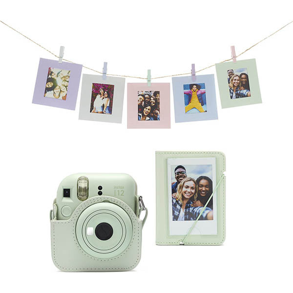 Fujifilm instax mini 12 accessoirekit Mint Green 150903 - 2