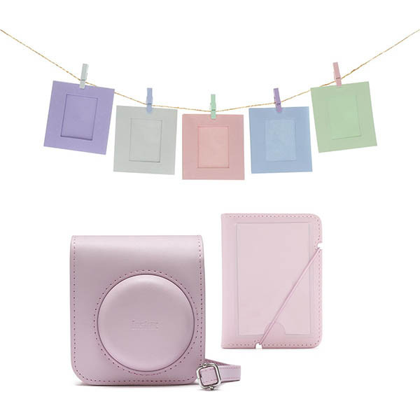 Fujifilm instax mini 12 accessoirekit Pink 150905 - 1