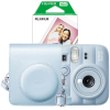 Fujifilm instax mini 13 Blue bundel met Blue case en 20 vel papier 150927 - 1