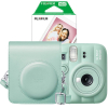 Fujifilm instax mini 13 Green bundel met Green case en 20 vel papier 150929 - 1
