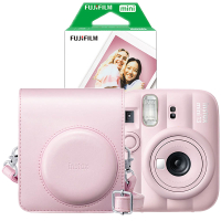 Fujifilm instax mini 13 Pink bundel met Pink case en 20 vel papier 150928