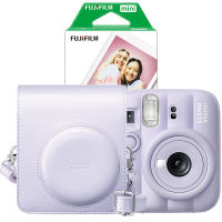 Fujifilm instax mini 13 Purple bundel met Purple case en 20 vel papier 150931