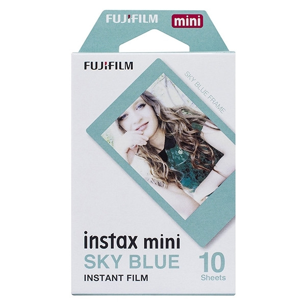 Fujifilm instax mini film Sky Blue (10 vellen) 16537055 150825 - 1