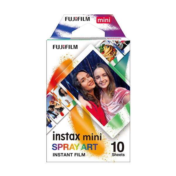 Fujifilm instax mini film Spray Art (10 vellen) 426427 - 1