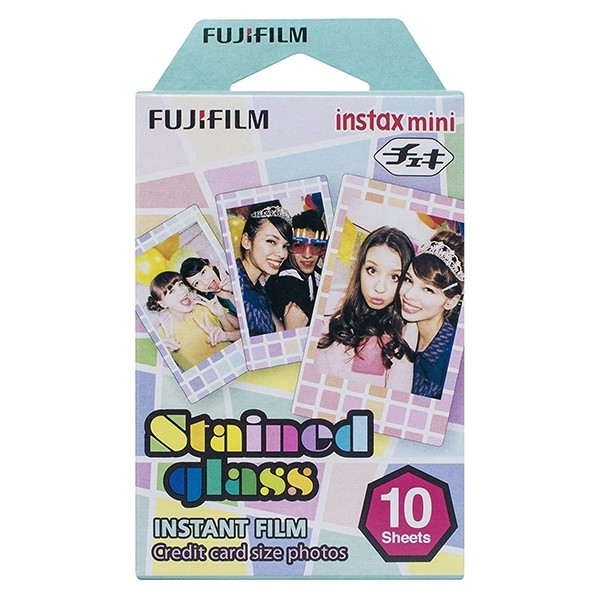 Fujifilm instax mini film Stained Glass (10 vellen) 16203733 150822 - 1