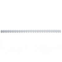 GBC 3873 ClickBind polypropyleen bindrug 12 mm frost transparant (50 stuks) 387319E 207290