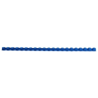GBC 4028 CombBind bindrug 6 mm blauw (100 stuks) 4028233 207108