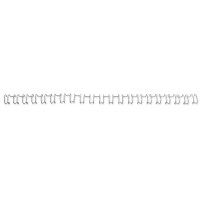 GBC IB1606 metalen draadrug 8 mm zilver (100 stuks) IB160639 207218